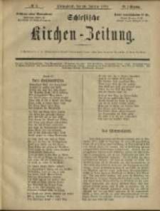 Schlesische Kirchen-Zeitung. 1889.01.26 Jg.20 No5