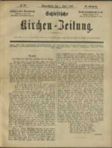 Schlesische Kirchen-Zeitung. 1889.06.01 Jg.20 No23