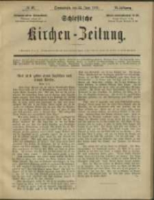 Schlesische Kirchen-Zeitung. 1889.06.22 Jg.20 No26