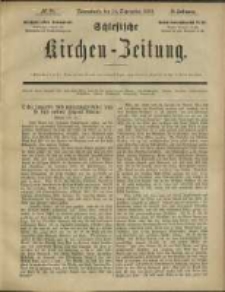 Schlesische Kirchen-Zeitung. 1889.09.14 Jg.20 No38