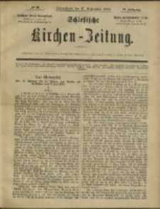 Schlesische Kirchen-Zeitung. 1889.09.21 Jg.20 No39