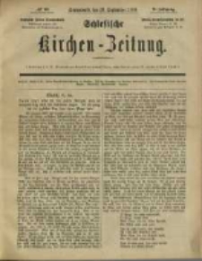 Schlesische Kirchen-Zeitung. 1889.09.28 Jg.20 No40