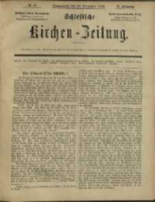 Schlesische Kirchen-Zeitung. 1889.11.30 Jg.20 No49