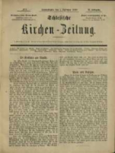 Schlesische Kirchen-Zeitung. 1890.02.01 Jg.21 No5
