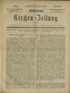 Schlesische Kirchen-Zeitung. 1890.03.01 Jg.21 No9