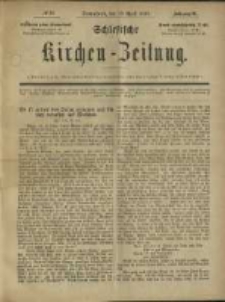 Schlesische Kirchen-Zeitung. 1890.04.19 Jg.21 No16