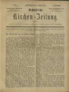 Schlesische Kirchen-Zeitung. 1890.06.07 Jg.21 No23