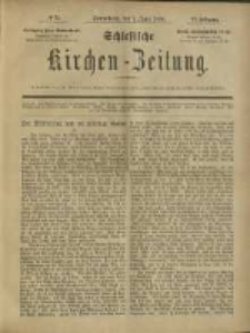 Schlesische Kirchen-Zeitung. 1890.06.07 Jg.21 No23