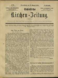 Schlesische Kirchen-Zeitung. 1890.08.30 Jg.21 No35