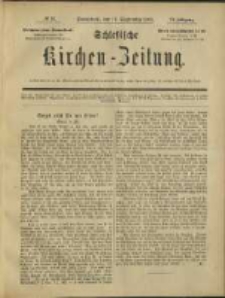 Schlesische Kirchen-Zeitung. 1890.09.13 Jg.21 No37