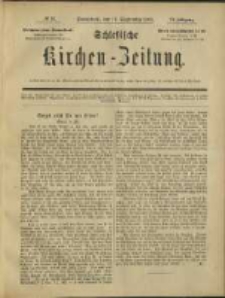 Schlesische Kirchen-Zeitung. 1890.09.13 Jg.21 No37