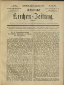 Schlesische Kirchen-Zeitung. 1890.09.20 Jg.21 No38