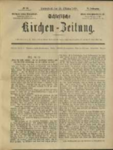 Schlesische Kirchen-Zeitung. 1890.10.25 Jg.21 No43