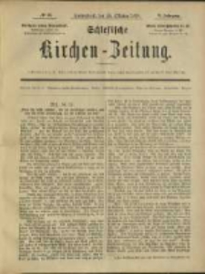 Schlesische Kirchen-Zeitung. 1890.10.25 Jg.21 No43