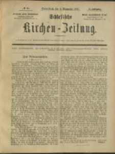 Schlesische Kirchen-Zeitung. 1890.11.01 Jg.21 No44