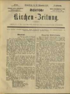 Schlesische Kirchen-Zeitung. 1890.11.29 Jg.21 No48