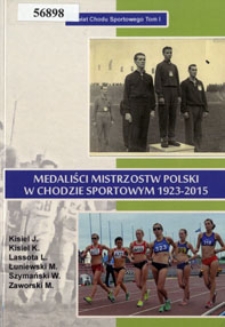 Medaliści Mistrzostw Polski w chodzie sportowym 1923-2015