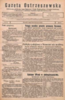 Gazeta Ostrzeszowska: urzędowy organ Magistratu i Urzędu Policyjnego w Ostrzeszowie, z bezpłatnym dodatkiem "Orędownik Ostrzeszowski" 1931.06.13 R.12 Nr47