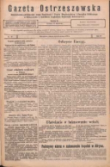 Gazeta Ostrzeszowska: urzędowy organ Magistratu i Urzędu Policyjnego w Ostrzeszowie, z bezpłatnym dodatkiem "Orędownik Ostrzeszowski" 1931.07.18 R.12 Nr57