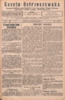 Gazeta Ostrzeszowska: urzędowy organ Magistratu i Urzędu Policyjnego w Ostrzeszowie, z bezpłatnym dodatkiem "Orędownik Ostrzeszowski" 1931.07.25 R.12 Nr59