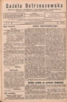 Gazeta Ostrzeszowska: urzędowy organ Magistratu i Urzędu Policyjnego w Ostrzeszowie, z bezpłatnym dodatkiem "Orędownik Ostrzeszowski" 1931.08.08 R.12 Nr63