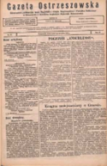 Gazeta Ostrzeszowska: urzędowy organ Magistratu i Urzędu Policyjnego w Ostrzeszowie, z bezpłatnym dodatkiem "Orędownik Ostrzeszowski" 1931.09.09 R.12 Nr72