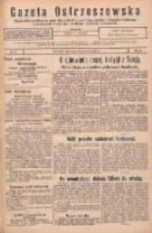 Gazeta Ostrzeszowska: urzędowy organ Magistratu i Urzędu Policyjnego w Ostrzeszowie, z bezpłatnym dodatkiem "Orędownik Ostrzeszowski" 1931.09.12 R.12 Nr73