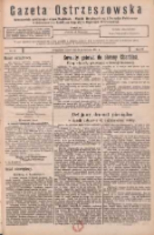 Gazeta Ostrzeszowska: urzędowy organ Magistratu i Urzędu Policyjnego w Ostrzeszowie, z bezpłatnym dodatkiem "Orędownik Ostrzeszowski" 1931.09.26 R.12 Nr77