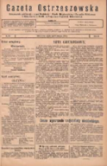Gazeta Ostrzeszowska: urzędowy organ Magistratu i Urzędu Policyjnego w Ostrzeszowie, z bezpłatnym dodatkiem "Orędownik Ostrzeszowski" 1931.11.07 R.12 Nr89