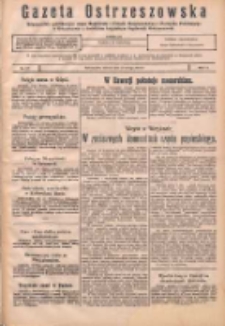 Gazeta Ostrzeszowska: urzędowy organ Magistratu i Urzędu Policyjnego w Ostrzeszowie, z bezpłatnym dodatkiem "Orędownik Ostrzeszowski" 1932.02.03 R.27 Nr17