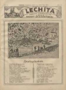 Lechita: dodatek niedzielny do Lecha - Gazety Gnieźnieńskiej 1935.04.21 R.12 Nr16