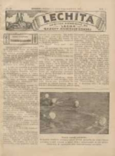 Lechita: dodatek niedzielny do Lecha - Gazety Gnieźnieńskiej 1935.08.11 R.12 Nr32