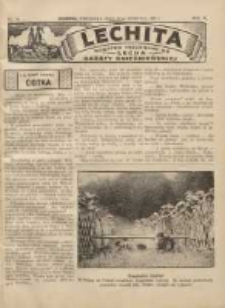 Lechita: dodatek niedzielny do Lecha - Gazety Gnieźnieńskiej 1935.08.25 R.12 Nr34