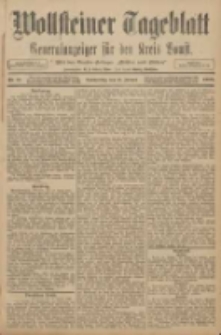 Wollsteiner Tageblatt: Generalanzeiger für den Kreis Bomst: mit der Gratis-Beilage: "Blätter und Blüten" 1908.01.16 Nr13