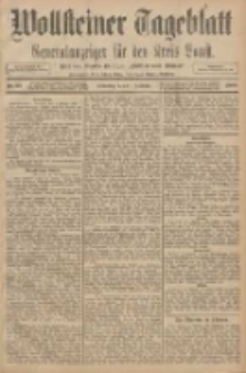 Wollsteiner Tageblatt: Generalanzeiger f&uuml;r den Kreis Bomst: mit der Gratis-Beilage: "Bl&auml;tter und Bl&uuml;ten" 1908.02.11 Nr35