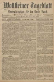 Wollsteiner Tageblatt: Generalanzeiger f&uuml;r den Kreis Bomst: mit der Gratis-Beilage: "Bl&auml;tter und Bl&uuml;ten" 1908.02.14 Nr38