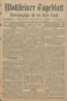 Wollsteiner Tageblatt: Generalanzeiger f&uuml;r den Kreis Bomst: mit der Gratis-Beilage: "Bl&auml;tter und Bl&uuml;ten" 1908.02.18 Nr41