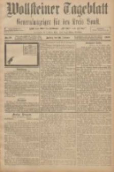 Wollsteiner Tageblatt: Generalanzeiger für den Kreis Bomst: mit der Gratis-Beilage: "Blätter und Blüten" 1908.02.28 Nr50