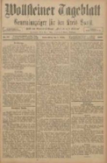 Wollsteiner Tageblatt: Generalanzeiger f&uuml;r den Kreis Bomst: mit der Gratis-Beilage: "Bl&auml;tter und Bl&uuml;ten" 1908.03.05 Nr55