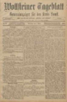Wollsteiner Tageblatt: Generalanzeiger für den Kreis Bomst: mit der Gratis-Beilage: "Blätter und Blüten" 1908.03.08 Nr58
