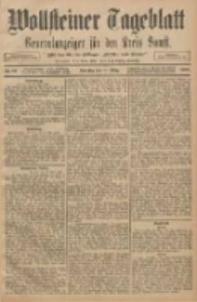 Wollsteiner Tageblatt: Generalanzeiger f&uuml;r den Kreis Bomst: mit der Gratis-Beilage: "Bl&auml;tter und Bl&uuml;ten" 1908.03.15 Nr64