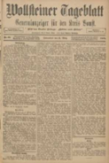 Wollsteiner Tageblatt: Generalanzeiger für den Kreis Bomst: mit der Gratis-Beilage: "Blätter und Blüten" 1908.03.21 Nr69
