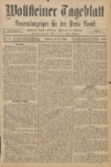 Wollsteiner Tageblatt: Generalanzeiger für den Kreis Bomst: mit der Gratis-Beilage: "Blätter und Blüten" 1908.03.22 Nr70