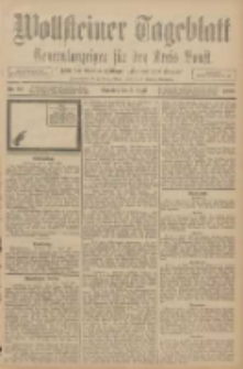 Wollsteiner Tageblatt: Generalanzeiger für den Kreis Bomst: mit der Gratis-Beilage: "Blätter und Blüten" 1908.04.05 Nr82