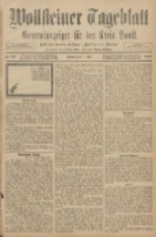 Wollsteiner Tageblatt: Generalanzeiger f&uuml;r den Kreis Bomst: mit der Gratis-Beilage: "Bl&auml;tter und Bl&uuml;ten" 1908.05.01 Nr102