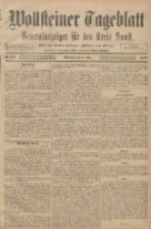 Wollsteiner Tageblatt: Generalanzeiger für den Kreis Bomst: mit der Gratis-Beilage: "Blätter und Blüten" 1908.05.06 Nr106