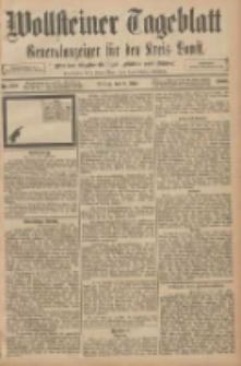 Wollsteiner Tageblatt: Generalanzeiger für den Kreis Bomst: mit der Gratis-Beilage: "Blätter und Blüten" 1908.05.08 Nr108