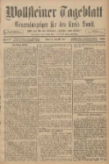 Wollsteiner Tageblatt: Generalanzeiger f&uuml;r den Kreis Bomst: mit der Gratis-Beilage: "Bl&auml;tter und Bl&uuml;ten" 1908.05.10 Nr110