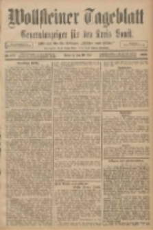 Wollsteiner Tageblatt: Generalanzeiger für den Kreis Bomst: mit der Gratis-Beilage: "Blätter und Blüten" 1908.05.10 Nr110