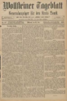Wollsteiner Tageblatt: Generalanzeiger f&uuml;r den Kreis Bomst: mit der Gratis-Beilage: "Bl&auml;tter und Bl&uuml;ten" 1908.05.13 Nr112